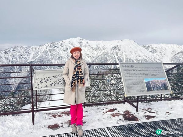 Amazing 雪景 - 新穗高坐空中纜車🚡