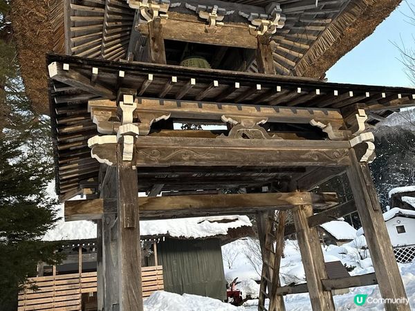 超美的白川鄉合掌村點燈