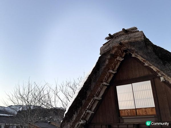 超美的白川鄉合掌村點燈