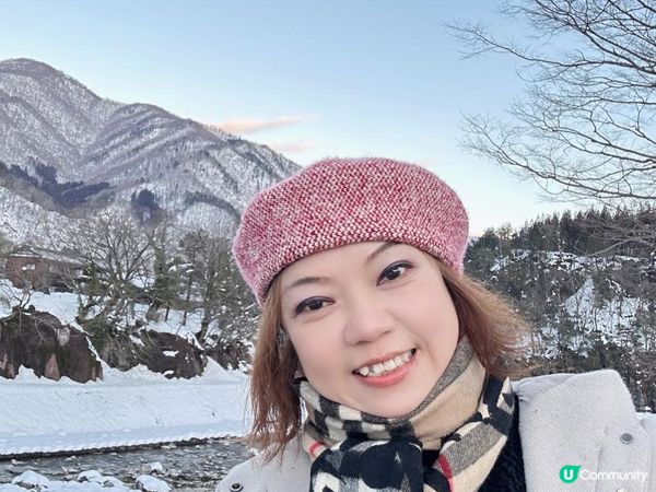 超美的白川鄉合掌村點燈