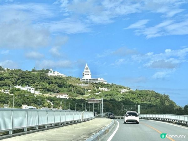 🐆豹紋魚🐟2023沖繩自駕遊｜北部景點：八重岳櫻之森公園、古宇利島（跨海大橋、海洋塔、心形石）