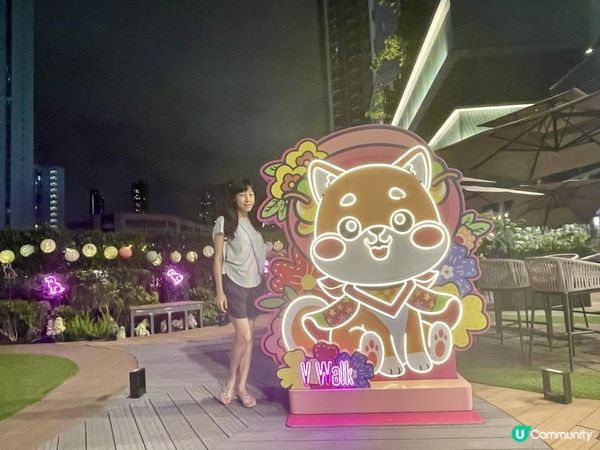 {V Walk}🌠商場花園啲佈置🌠