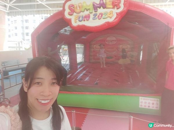 《免費吹氣樂園@杏花新城》