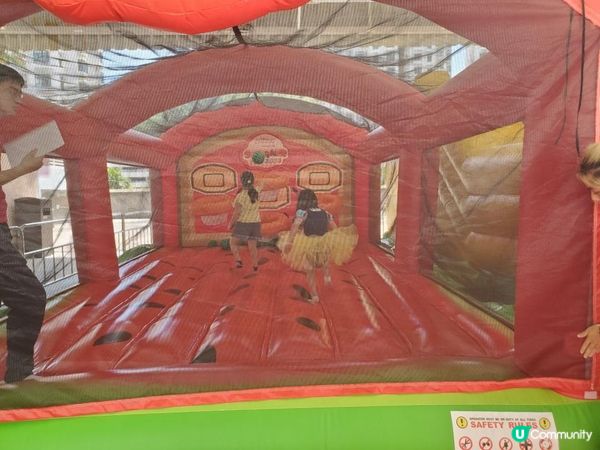 《免費吹氣樂園@杏花新城》