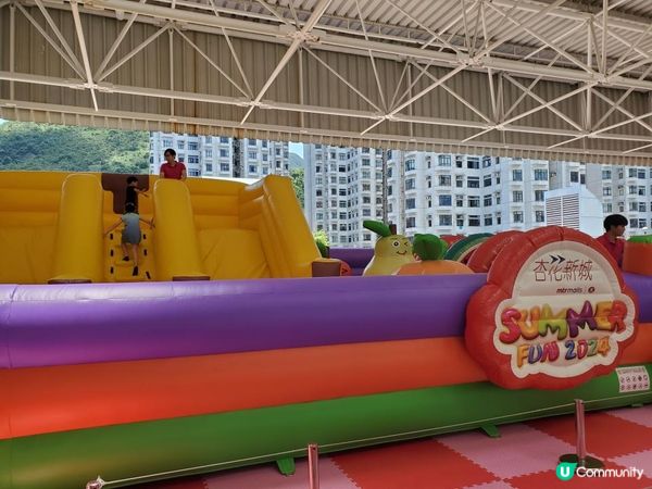 《免費吹氣樂園@杏花新城》