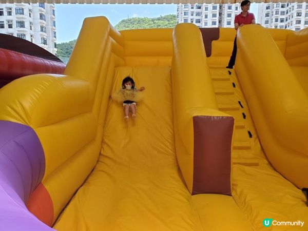 《免費吹氣樂園@杏花新城》