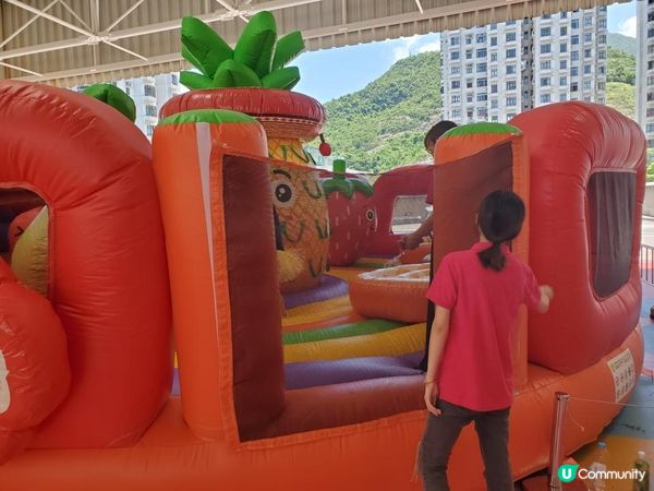 《免費吹氣樂園@杏花新城》