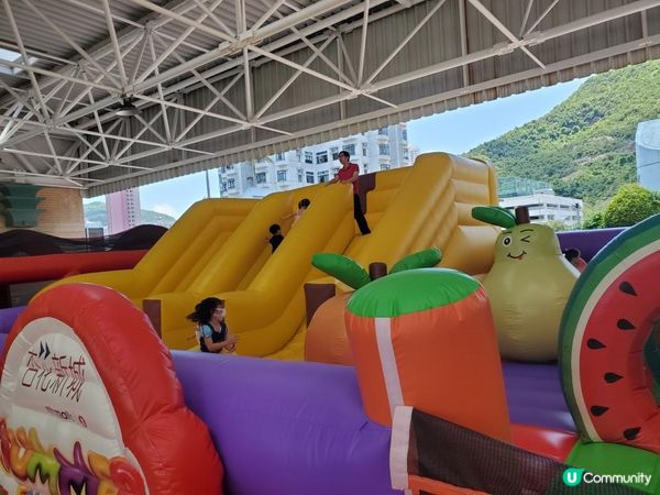 《免費吹氣樂園@杏花新城》