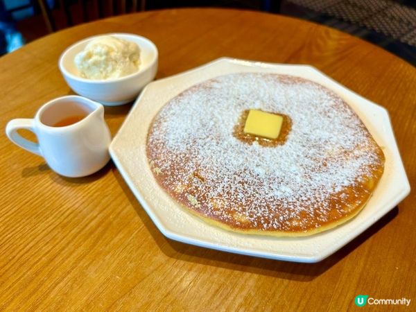 昭和風Cafe。傳統日式布丁🍮 Pancake🥞 