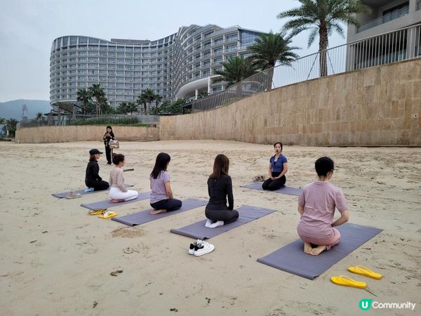 《環迴深圳》海邊旋轉木馬 X 沙灘瑜珈 X 池畔手沖咖啡 @ 洲際深圳大梅沙度假酒店