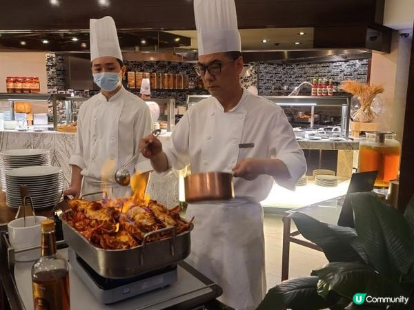 [沙田凱悅酒店Hyatt Regency Hong Kong, Shatin] 復活節週末斧頭扒龍蝦 鮑魚花膠自助晚餐
