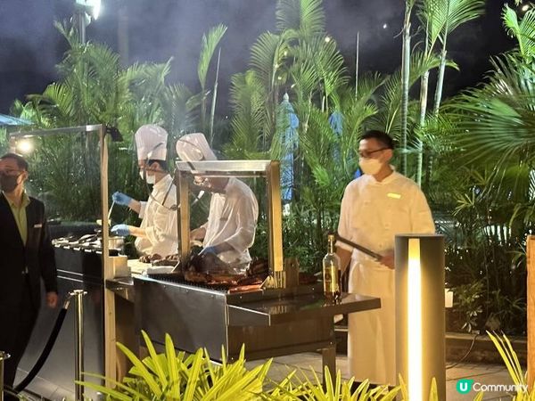 [沙田凱悅酒店Hyatt Regency Hong Kong, Shatin] 復活節週末斧頭扒龍蝦 鮑魚花膠自助晚餐