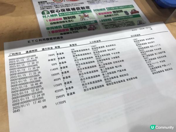 【首駕關西】 日本和歌山白濱、京都宇治5天自駕遊 Day 5（自駕入油+還車，回港，國泰航空大阪關西-香港飛行紀錄）