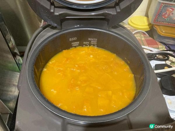 術後湯水膳食小食譜 – 南瓜百合粥