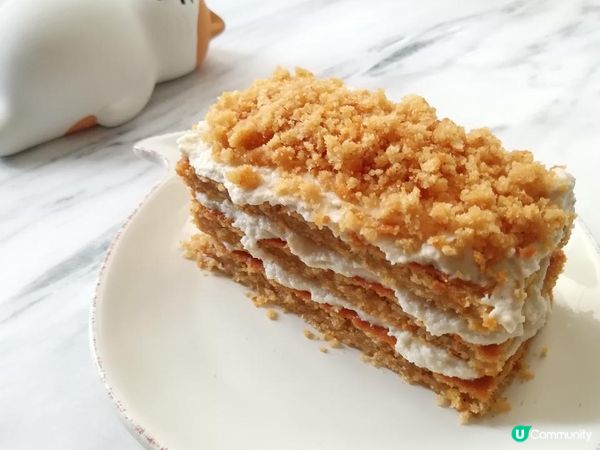 純素花生蛋糕配腰果忌廉