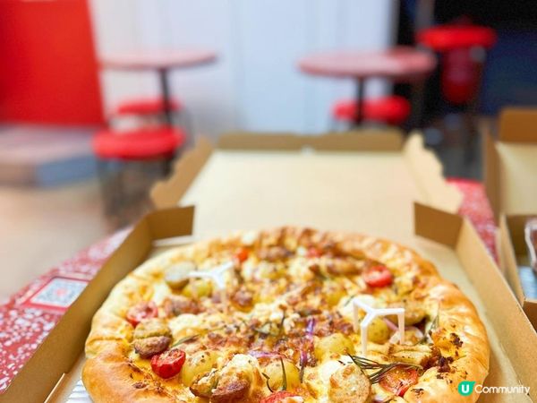 🍕Pizza Hut全新中環街市餐車主題概念店🚚