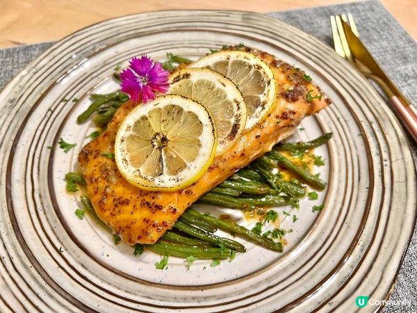 【簡易食譜】蜜糖芥末紙包焗三文魚