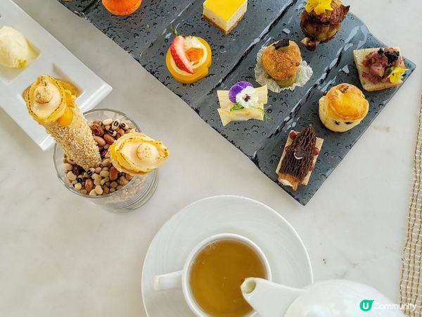 黑松露、和牛、燕窩、芒果下午茶 X 氣泡酒 X 無人機景觀 @ Le 188 ( 北角港島海逸君綽酒店 )