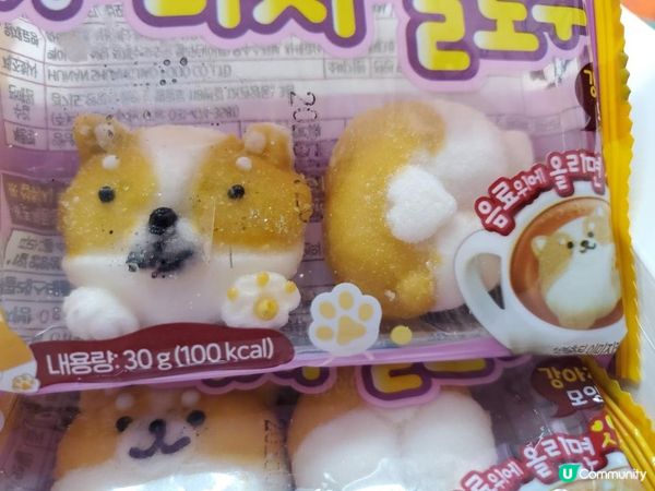 《爆趣 : 柴犬造型棉花糖朱古力》