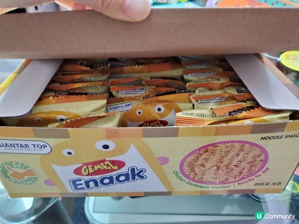 《韓國零食分享 : 迷你版媽咪麵》