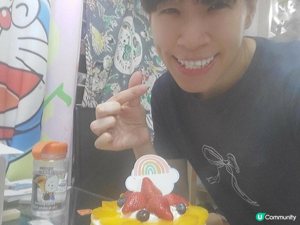 《9.29 六週年紀念 ~ 鮮果脆脆蛋糕 🎂》