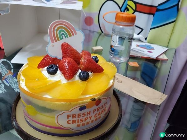 《9.29 六週年紀念 ~ 鮮果脆脆蛋糕 🎂》