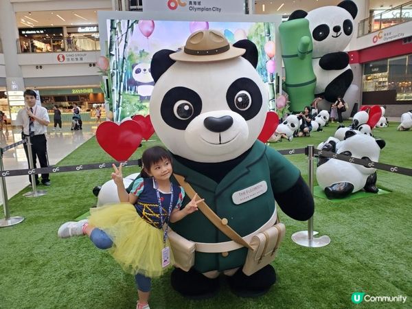 《富富熊貓登陸信和集團四大商場 🐼》