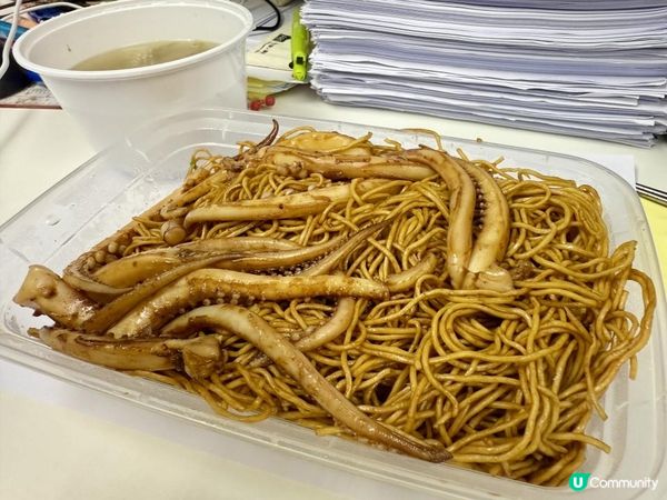 🦑豉油王龍鬚炒麵🦑