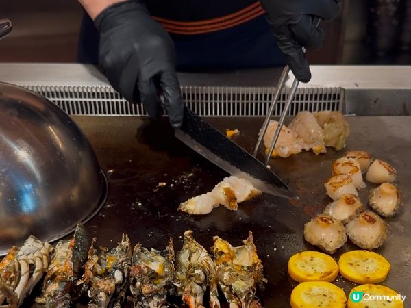 中環新開人世高質鐵板燒 10道海膽和牛鐵板買一送一