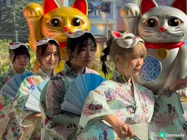 崇光賀年活動:《新春招福 にゃお喵～福來了》今日正式開鑼🎊！以日本招福貓為主題😸