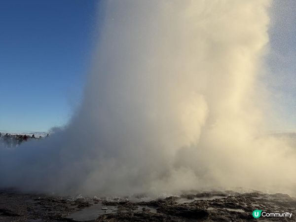 冰島黃金圈必去景點之一 最強間歇泉Strokkur Geysir