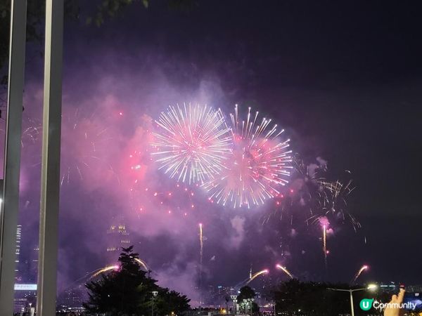 大年初二 香港放煙花