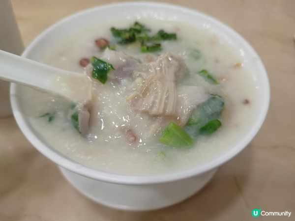 有桑寄生蛋茶供應的優質粥麵店 😋