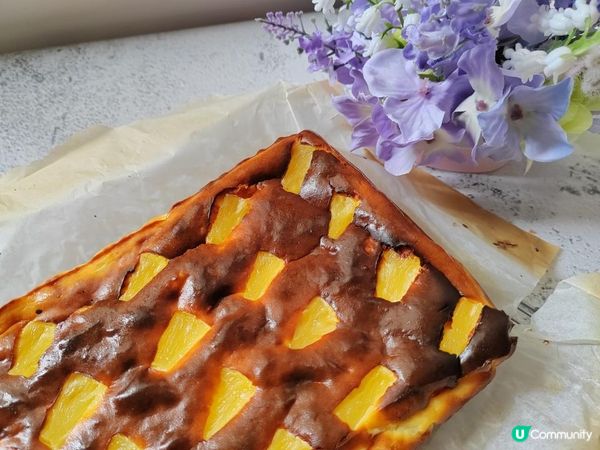 夏日風情：菠蘿芝士蛋糕