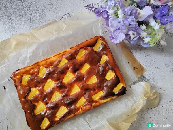 夏日風情：菠蘿芝士蛋糕