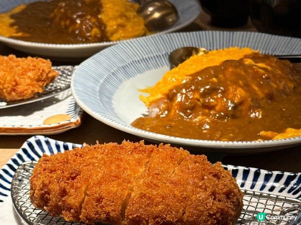 深圳【堂本家·二代目·炸猪排】咖哩豬扒蛋包飯 不過不失