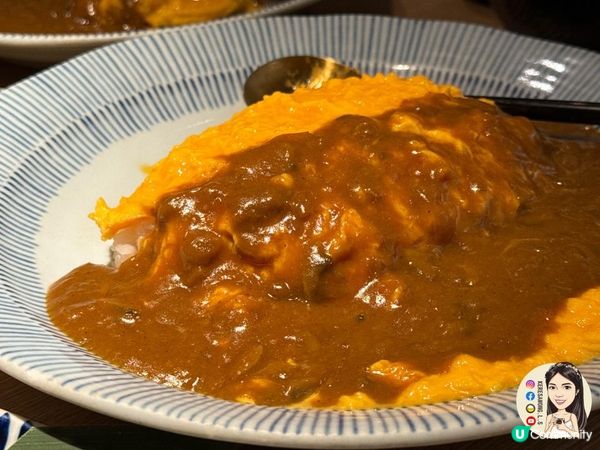 深圳【堂本家·二代目·炸猪排】咖哩豬扒蛋包飯 不過不失