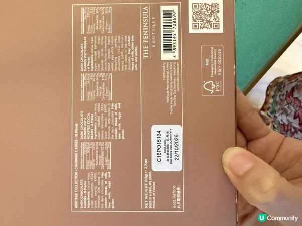 🍫🍫半島酒店🍫🍫朱古力