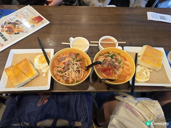 【真實評測】$33 譚仔港式下午茶買一送一，人均$16.5就食到米線＋多士＋蛋＋熱飲