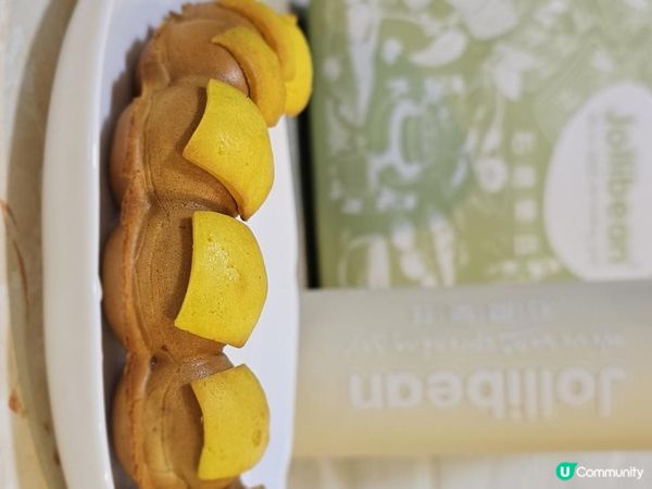 #必試香脆軟糯的面煎糕 #jollibean