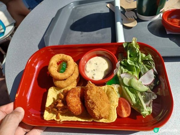 迪士尼聖誕巿集廣場美食