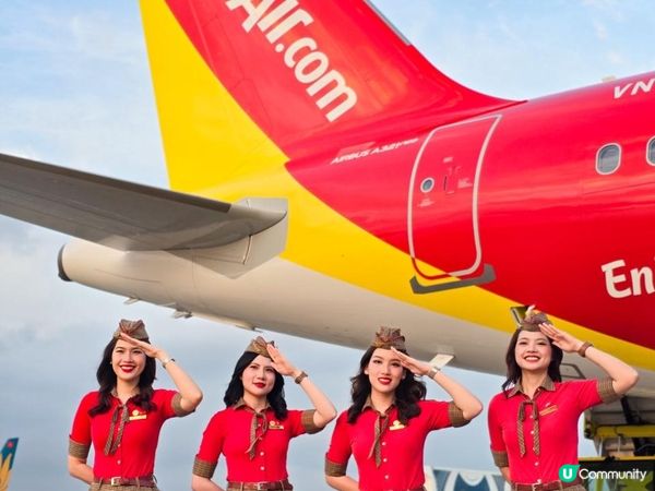 越捷航空一個月新增 22 架飛機創紀錄，為旅遊高峰期作準備