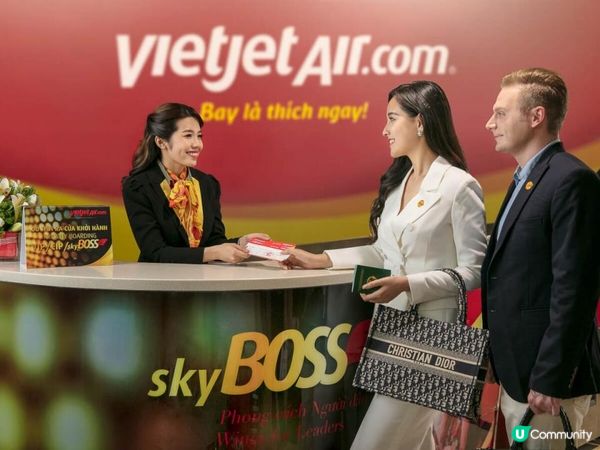 越捷航空SkyBoss尊尚體驗單程連稅優惠只需HK$ 1,390起