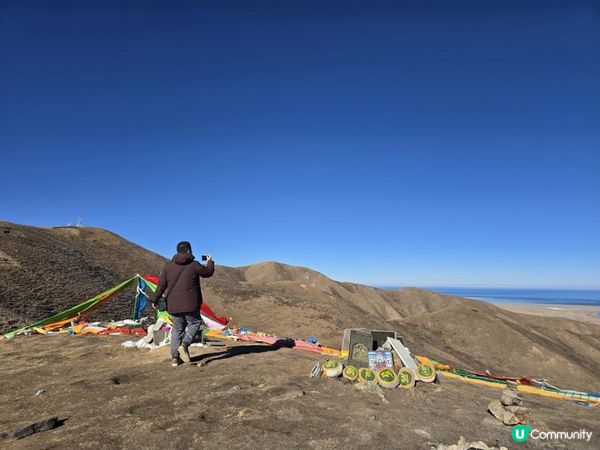 【冬日青海湖】海拔3740米埡口俯瞰「一億萬年嘅藍」！二郎劍藍冰、藏地煙火、高原心跳全記錄