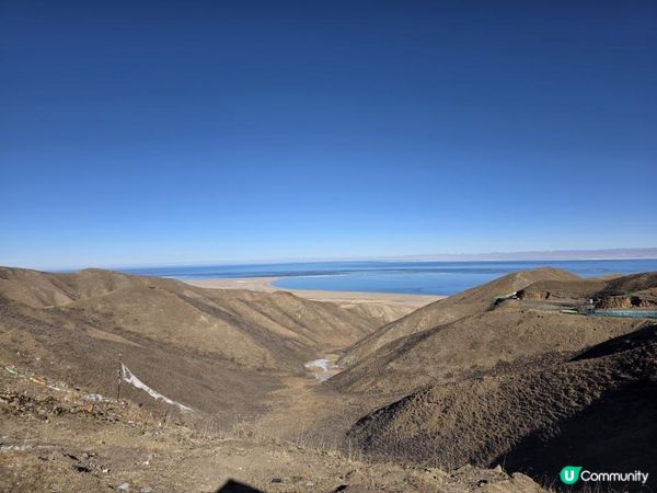 【冬日青海湖】海拔3740米埡口俯瞰「一億萬年嘅藍」！二郎劍藍冰、藏地煙火、高原心跳全記錄