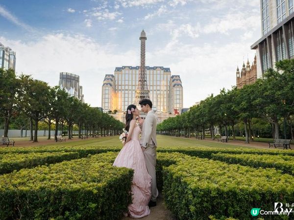 🗼 澳門巴黎鐵塔下的婚禮進行曲