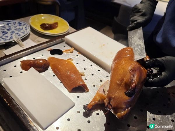 京式明爐烤鴨套餐 @ 尚萃軒 ( 北角香港維港凱悅尚萃酒店 )