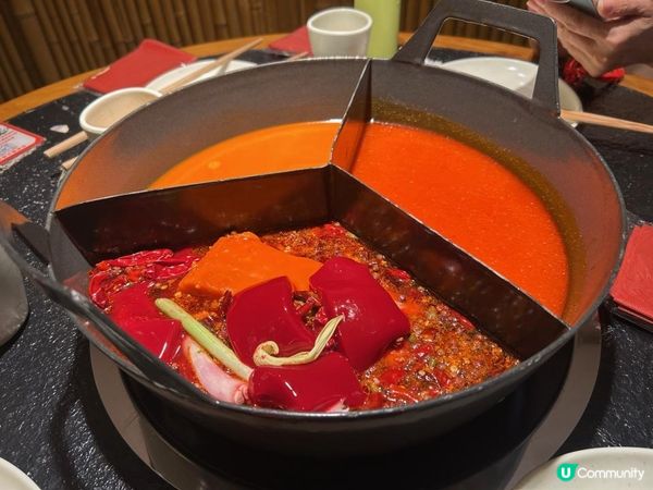 深圳長安亭院火鍋｜一秒入大唐！紅燈籠 + 油紙傘古風庭院