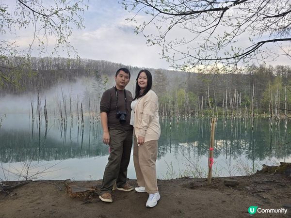 美瑛暴雨大霧奇遇記！青池五分鐘藍天奇蹟、白金瀑布水量暴增、美瑛和牛稀有燒肉大公開🤩