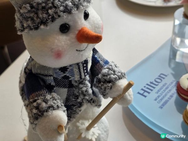 《環迴深圳》X “梨享”對白～ 冰雪主題下午茶 @ 觀廊 ( 深圳國際會展中心希爾頓酒店 )